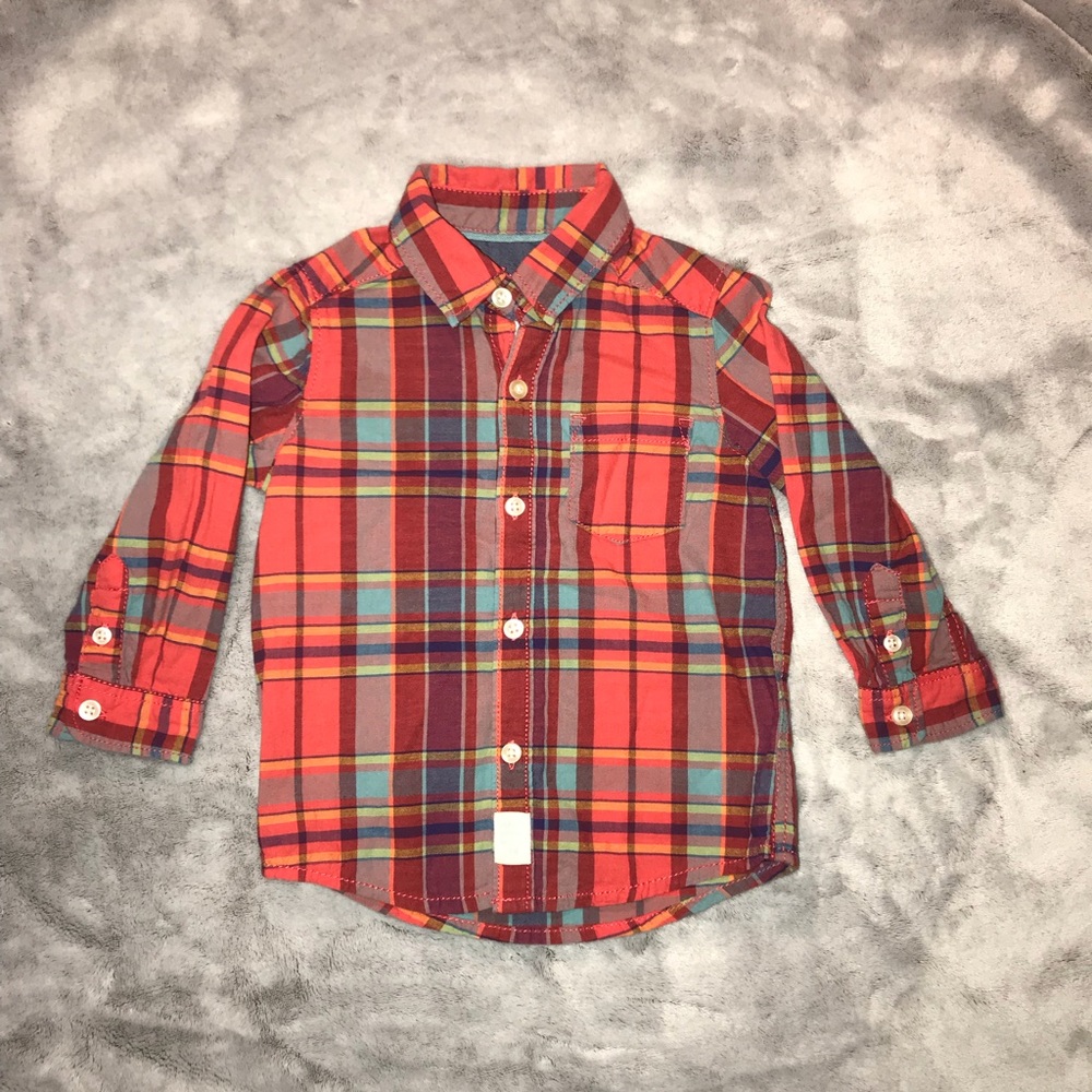 18m Carter’s Plaid Button Down